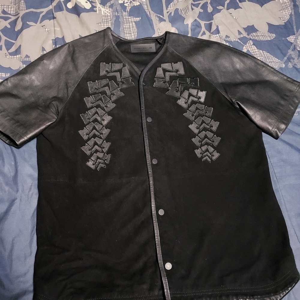 Alexander Wang "Leather Jersey"